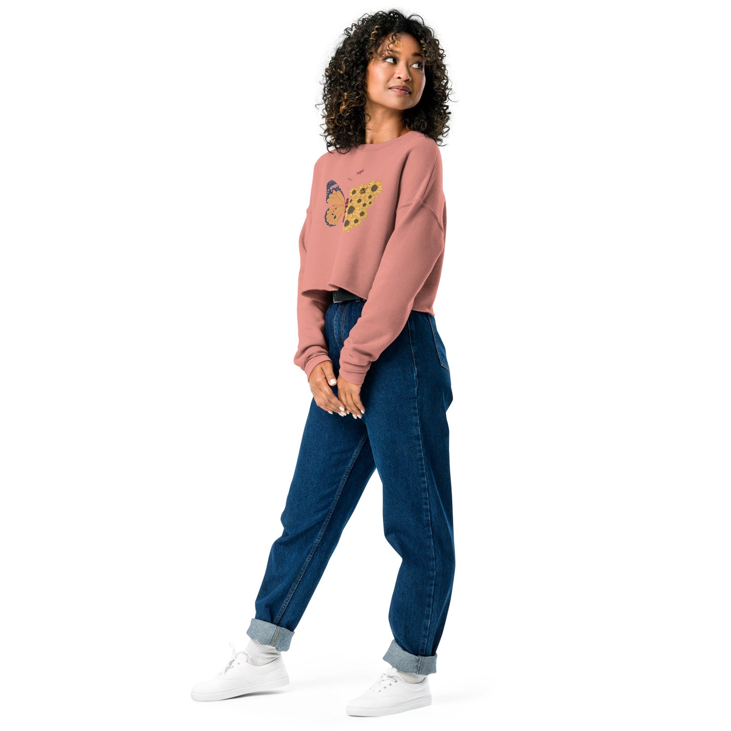 Bestest X Affirmations Crop Sweatshirt